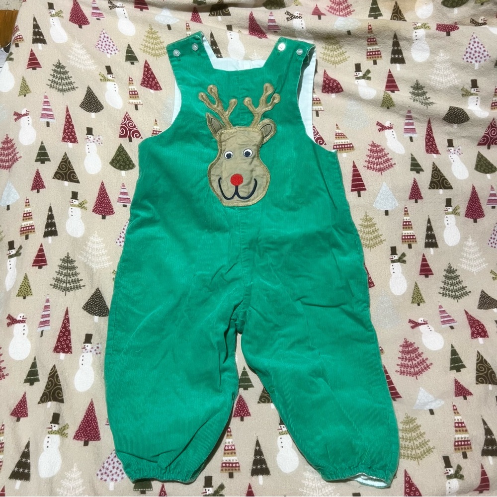 Vintage Reindeer corduroy Jumper 24m